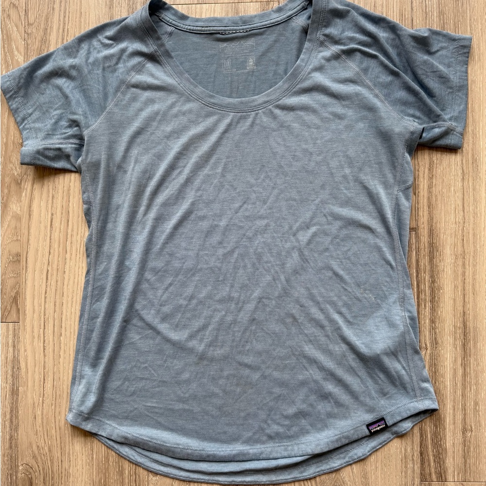 Patagonia Blue Relaxed Short Sleeve T-Shirt